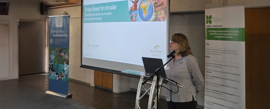 EnviroServ Sponsors IWMSA KZN Recycling Seminar and Champions Circular Economy: