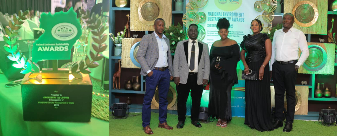 EnviroServ Uganda Wins Best Waste Management Facility at 2025 NEMA Sustainability Awards