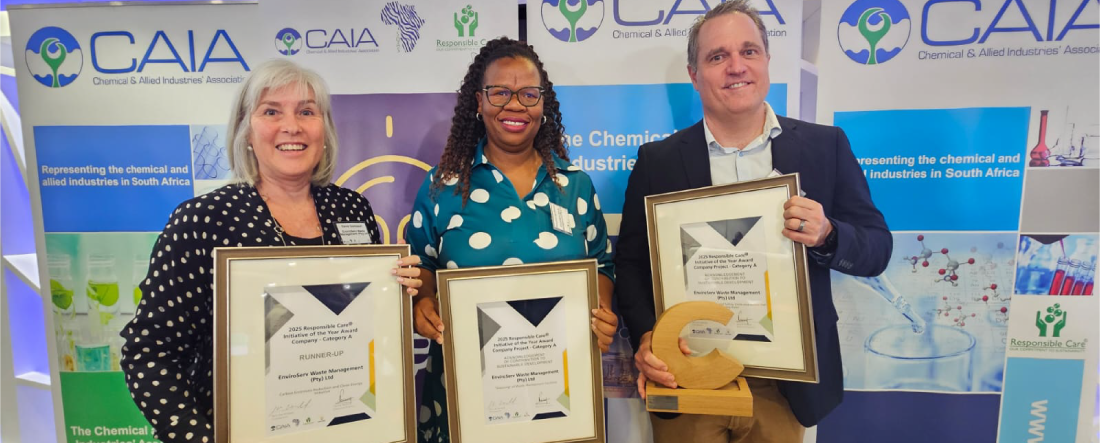 Enviroserv Recognised At 2025 Responsible Care Awards For Sustainability Leadership