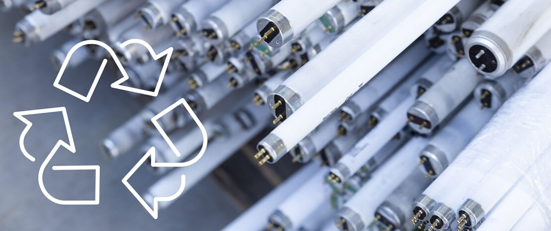 Fluorescent tube waste has an important place in the circular economy