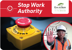 EnviroServ launches ‘Speak Up and Stop’ campaign for Safety Week
