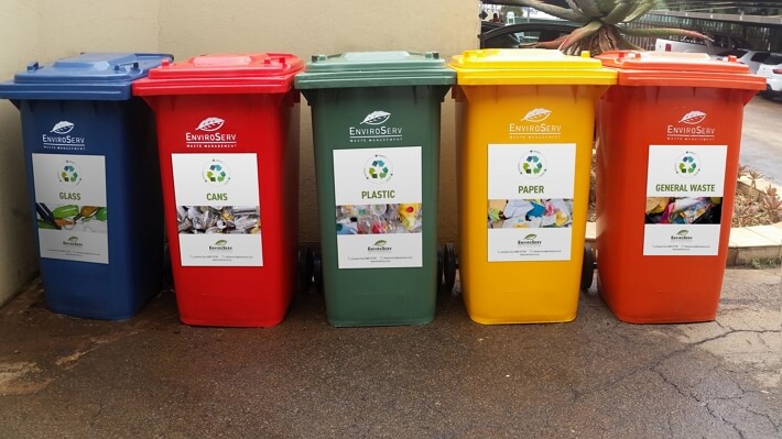 Wheelibins for waste management